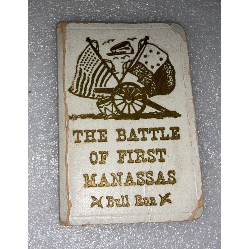 Vintage 1961 The Battle of First Manassas Bull Run Miniature Souvenir Booklet